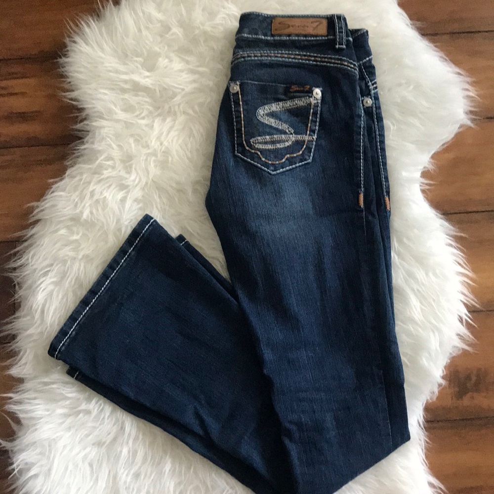 Seven 7 Tulip flare jeans